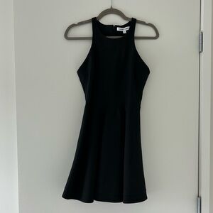 Elizabeth and James Black Mini Dress